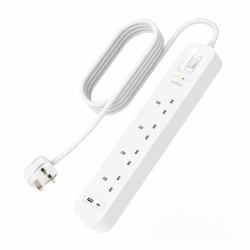 Belkin SURGE PROTECTION WITH USB C 4 - OUTLET