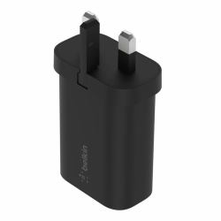 Belkin WCA004MYBK φορτιστής κινητών συσκευών Παγκόσμιος Μαύρος [Μαύρο] AC Γρήγορη φόρτιση Εσωτερικός [Εσωτερικού χώρου] 
