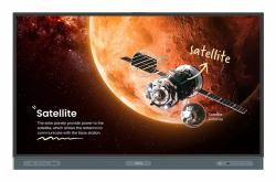 BenQ Board Pro RP6504 Διαδραστικός Πίνακας 165,1 cm [65"] 3840 x 2160 εικονοστοιχεία Οθόνη αφής Μαύρος [Μαύρο] HDMI 