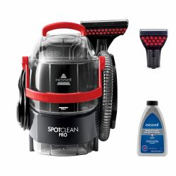 Bissell SpotClean Pro μηχανή καθαρισμού χαλιών Χειρός Βαθύ Μαύρος [Μαύρο], Κόκκινο, Διαφανής 