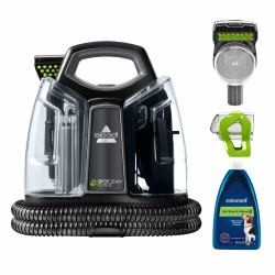 Bissell SpotClean Pet Plus μηχανή καθαρισμού χαλιών Στεγνός και υγρός Μαύρος [Μαύρο], Διαφανής 