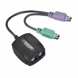 Black Box AC247A PS/2 καλώδιο 2x 6-p Mini-DIN Μαύρος [Μαύρο] 