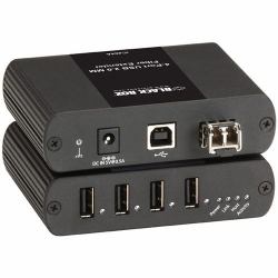 Black Box IC404A-R2 επεκτατικό δικτύου Πομπός & δέκτης δικτύου Μαύρος [Μαύρο] 