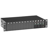 Black Box LHGC-RACK μετατροπέας δικτυακών μέσων Μαύρος [Μαύρο] 