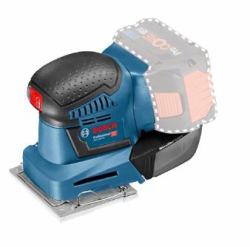 Bosch GSS 18V-10 Professional Τυχαίο τροχιακό τριβείο 22000 OPM Μαύρος [Μαύρο], Μπλε, Κόκκινο 