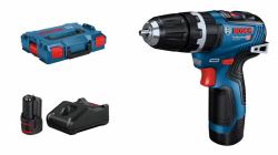 Bosch GSB 12V-35 Professional 1750 RPM Χωρίς κλειδί 800 g Μαύρος [Μαύρο], Μπλε 