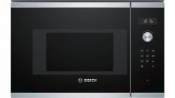 Bosch Serie 6 BFL524MS0 φούρνος μικροκυμάτων Μαύρος [Μαύρο], Ανοξείδωτο ατσάλι Ενσωματωμένο 20 L 800 W 