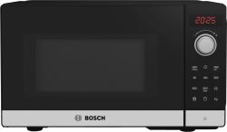 Bosch Serie 2 FEL023MS2 φούρνος μικροκυμάτων Μαύρος [Μαύρο], Ανοξείδωτο ατσάλι Πάγκος εργασίας 20 L 800 W 