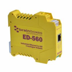 Brainboxes ED-560 ψηφιακή & αναλογική I/O μονάδα Αναλογικό 