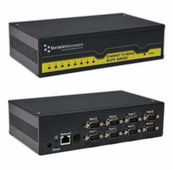 Brainboxes ES-279 σειριακός εξυπηρετητής RS-232 