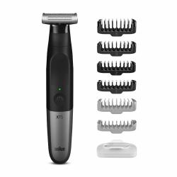 Braun Series X XT5200 Ξυριστική μηχανή αλουμινίου ξυριστική μηχανή Μαύρος [Μαύρο], Μεταλλικός 