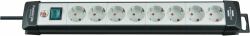 Brennenstuhl Power Extension 3 M 8 Ac - Outlet[S] Black, Grey - Warranty: 12M