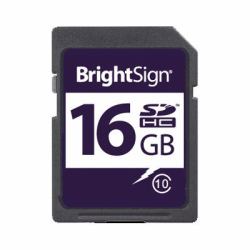 BrightSign 16GB SDHC Class 10 MLC Κατηγορία 10 