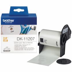 Brother DK-11207 ταινία κατασκευής ετικετών Μαύρο σε λευκό[άσπρο] 