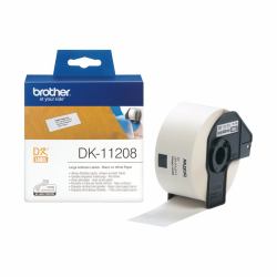 Brother DK-11208 ταινία κατασκευής ετικετών Μαύρο σε λευκό[άσπρο] 