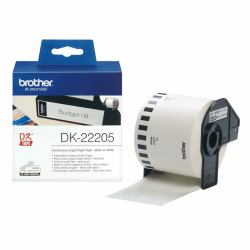 Brother DK-22205 ταινία κατασκευής ετικετών Μαύρο σε λευκό[άσπρο] 