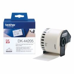 Brother DK-44205 ταινία κατασκευής ετικετών Μαύρο σε λευκό[άσπρο] 