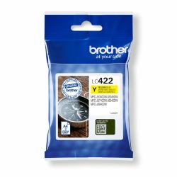 Brother LC-422Y δοχείο μελάνης 1 τεμάχια Πρωτότυπο Κίτρινο 
