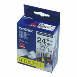 Brother TZ-S251 ταινία κατασκευής ετικετών Μαύρο σε λευκό[άσπρο] 