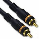 C2G 0.5m Velocity Digital Audio Coax Cable ομοαξονικό καλώδιο 0,5 m RCA Μαύρος [Μαύρο] 