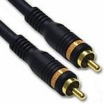 C2G 3m Velocity Digital Audio Coax Cable ομοαξονικό καλώδιο RCA Μαύρος [Μαύρο] 