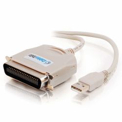 C2G 1.8m USB 1284 Parallel Cable παράλληλο καλώδιο Μπεζ 1,8 m 