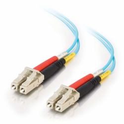 C2G 85550 InfiniBand & Καλώδιο Οπτικών Ινών 2 m LC OFNR Τυρκουάζ 