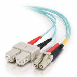 C2G 85514 InfiniBand & Καλώδιο Οπτικών Ινών 2 m SC OFNR Τυρκουάζ 