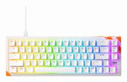 CHERRY K5 PRO TMR COMPACT πληκτρολόγιο Παιχνίδι USB QWERTY Αγγλικά Η.Π.Α. Πορτοκαλί, Λευκός [Άσπρος]  - Γερμανική έκδοση