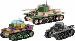 COBI Renault R35 - Valentine IX - Panzer I 