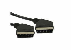 Cables Direct 3m SCART καλώδιο SCART SCART [21-pin] Μαύρος [Μαύρο] 