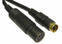 Cables Direct S-Video 3m καλώδιο S-video S-Video [4-pin] Μαύρος [Μαύρο] 