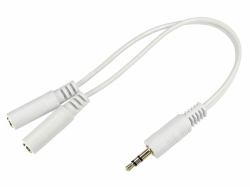 Cables Direct 3-M2FGWHT διαχωριστής ήχου Λευκός [Άσπρος] 