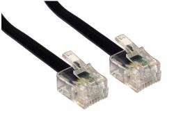 Cables Direct RJ-11, 2m Μαύρος [Μαύρο] 