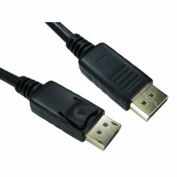 Cables Direct 99DP-000LOCK καλώδιο DisplayPort 0,5 m Μαύρος [Μαύρο] 