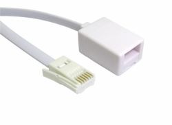 Cables Direct BT-003 καλώδιο τηλεφωνίας 3 m Λευκός [Άσπρος] 