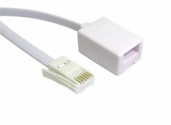 Cables Direct BT/BT 10m Λευκός [Άσπρος] 