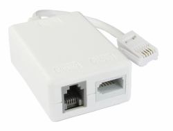 Cables Direct BT-820 διαχωριστής τηλεφώνου Λευκός [Άσπρος] 