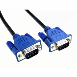Cables Direct CDEX-LPLZ-10BL καλώδιο VGA 10 m VGA [D-Sub] Μαύρος [Μαύρο], Μπλε 
