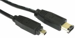 Cables Direct CDL-140EE5M καλώδιο firewire 5 m 6-p 4-p Μαύρος [Μαύρο] 