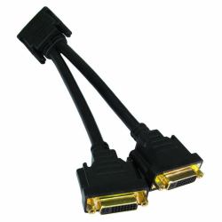 Cables Direct CDL-DV188 διαχωριστής καλωδίου ή συμπλέκτης Μαύρος [Μαύρο] 