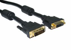 Cables Direct CDL-DVF05 καλώδιο DVI 5 m DVI-D Μαύρος [Μαύρο] 