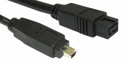 Cables Direct CDLIEE-1002-5M καλώδιο firewire 4-p 9-p Μαύρος [Μαύρο] 