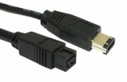Cables Direct CDLIEE-1202-3M καλώδιο firewire 9-p Μαύρος [Μαύρο] 