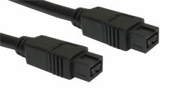 Cables Direct CDLIEE-1402 καλώδιο firewire 2 m 9-p Μαύρος [Μαύρο] 
