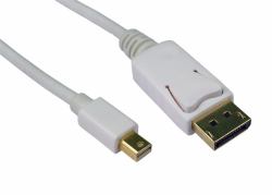 Cables Direct Mini DP - DP 5m Mini DisplayPort DisplayPort Λευκός [Άσπρος] 