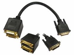 Cables Direct DV-2DVIFF καλώδιο DVI 2 x DVI-D DVI-D Μαύρος [Μαύρο] 