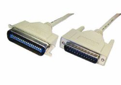 Cables Direct IEEE 1284 2m παράλληλο καλώδιο Λευκός [Άσπρος] 