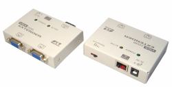 Cables Direct KVM-VGAXT επεκτατικό δικτύου Πομπός & δέκτης δικτύου 