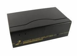 Cables Direct 2xVGA 3.5mm 450Mhz VGA 